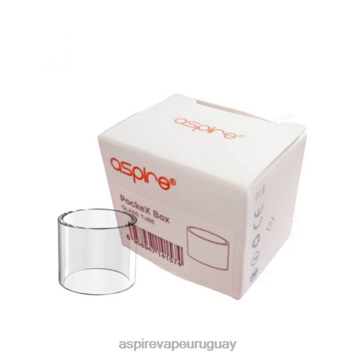 Aspire Pockex tubo de vidrio del kit de caja (no para el kit aio) R4P2D281 - Aspire Vape Uruguay