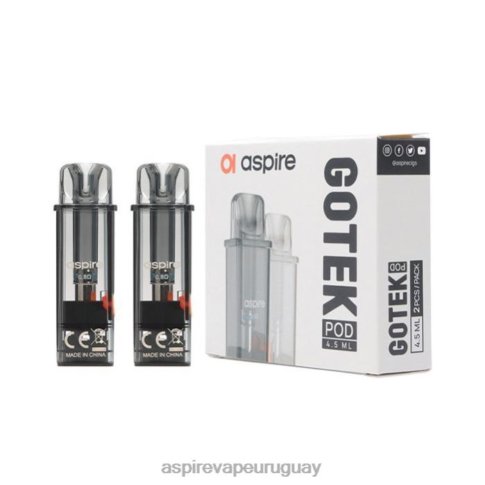 Aspire gotek pod (edición recargada 4,5 ml) compatible con gotek x y gotek s R4P2D232 - Aspire Ecig Store